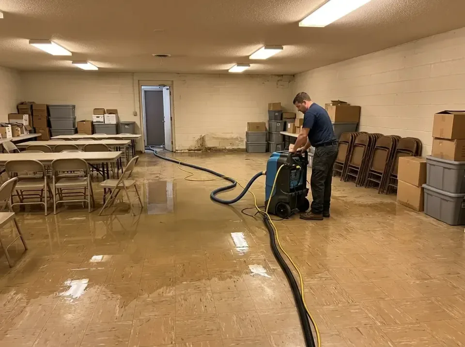 church-basement-flooded-pipe-i-004 church-basement-flooded-pipe-i-004 — before and after result, Water Damage Restoration & Carpet Care in United States