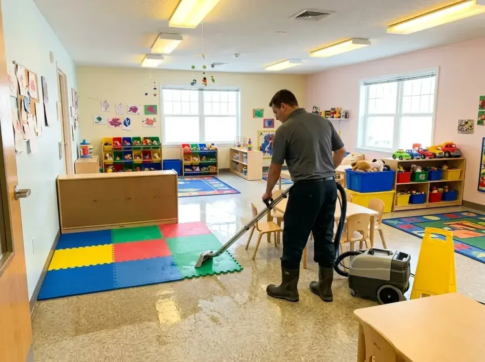 daycare-center-pipe-burst-clea-009 daycare-center-pipe-burst-clea-009 — on-site job work, Water Damage Restoration & Carpet Care in United States